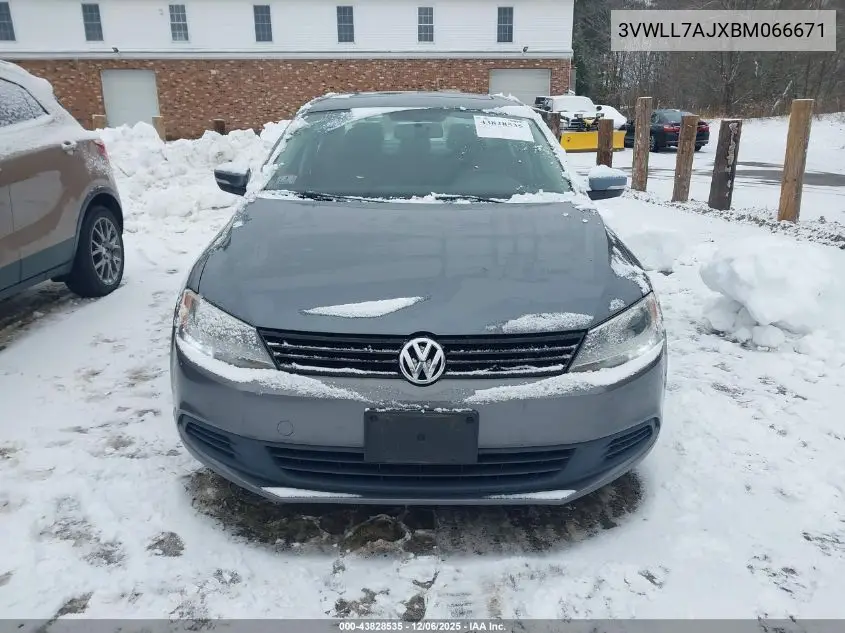 3VWLL7AJXBM066671 2011 Volkswagen Jetta 2.0L Tdi
