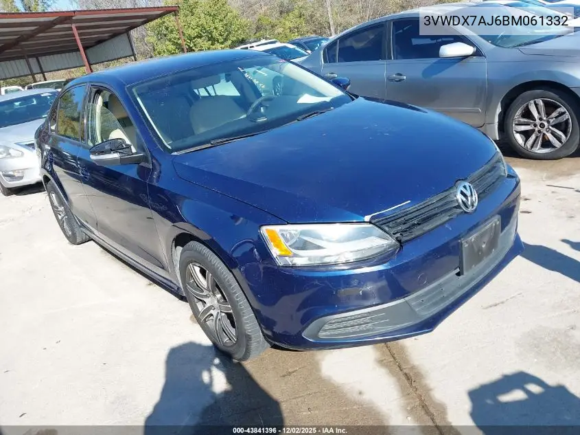 3VWDX7AJ6BM061332 2011 Volkswagen Jetta 2.5L Se