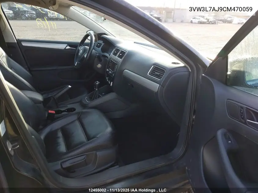 3VW3L7AJ9CM470059 2012 Volkswagen Jetta Tdi