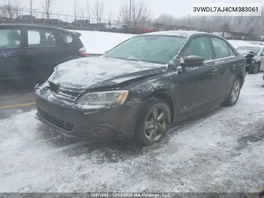 3VWDL7AJ4CM383061 2012 Volkswagen Jetta Tdi