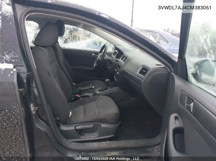 3VWDL7AJ4CM383061 2012 Volkswagen Jetta Tdi