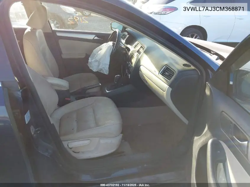 3VWLL7AJ3CM368871 2012 Volkswagen Jetta 2.0L Tdi