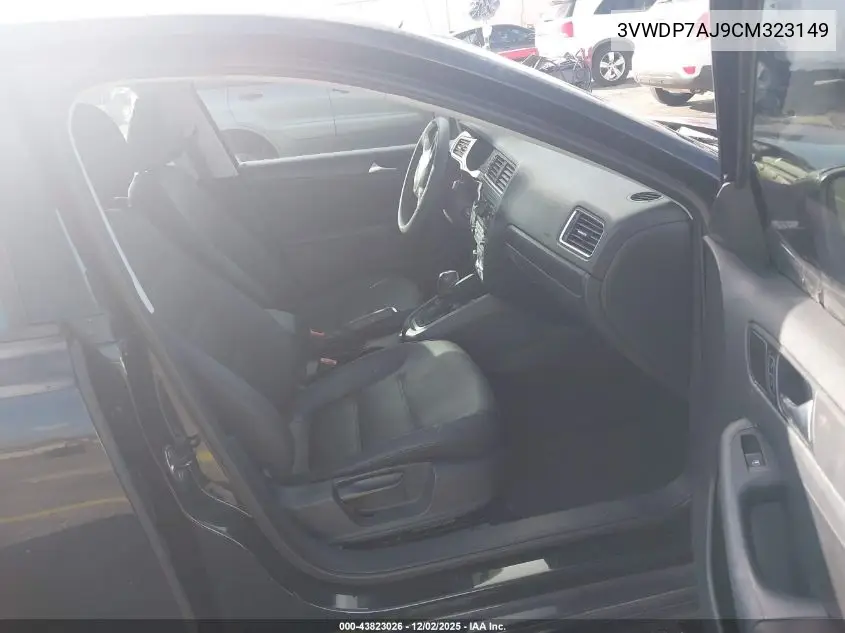 3VWDP7AJ9CM323149 2012 Volkswagen Jetta 2.5L Se