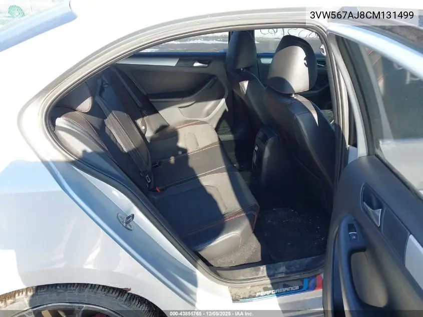 3VW567AJ8CM131499 2012 Volkswagen Jetta Gli