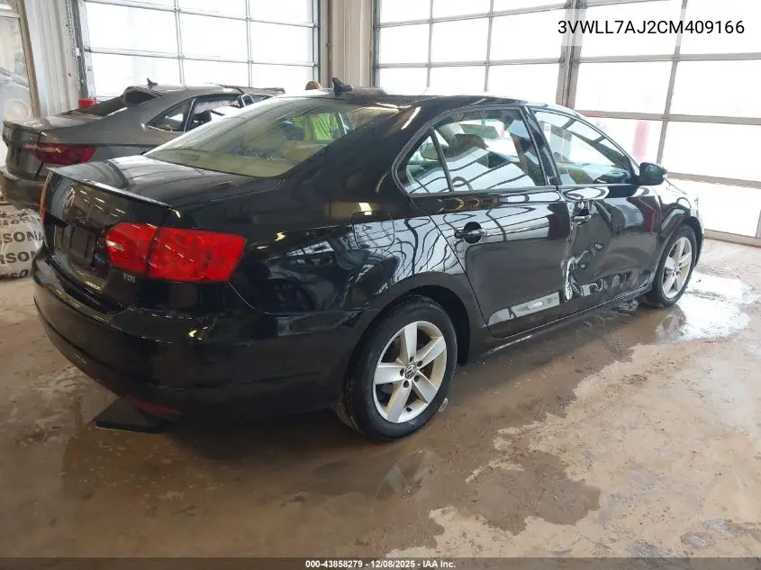 3VWLL7AJ2CM409166 2012 Volkswagen Jetta 2.0L Tdi