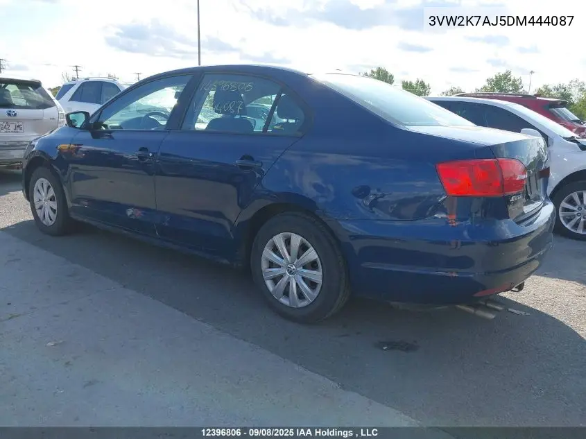 3VW2K7AJ5DM444087 2013 Volkswagen Jetta S