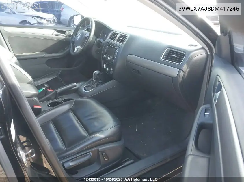 3VWLX7AJ8DM417245 2013 Volkswagen Jetta 2.5L Highline