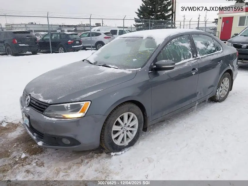 3VWDK7AJXDM301595 2013 Volkswagen Jetta Se