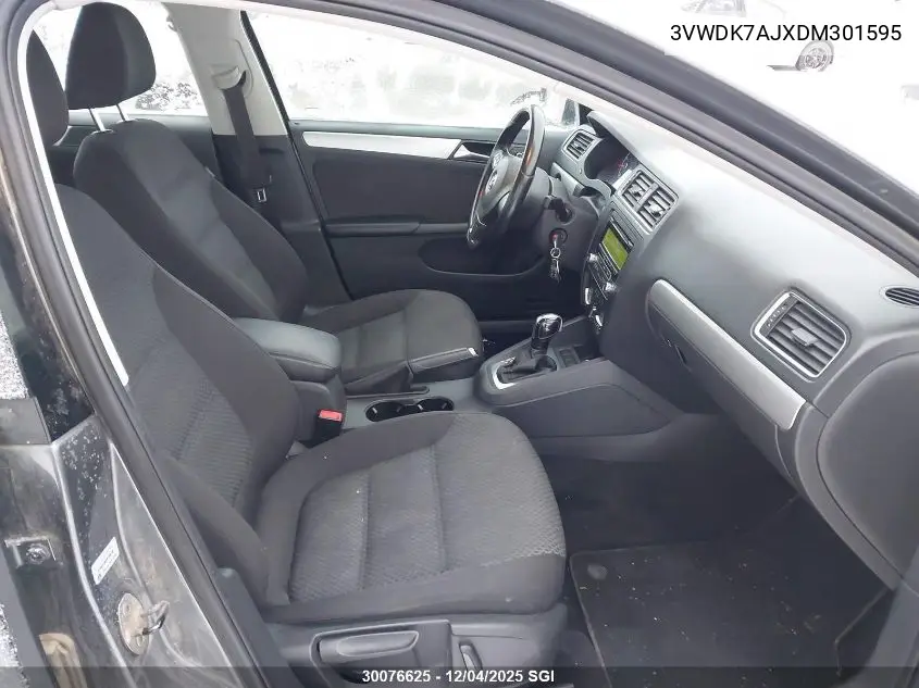 3VWDK7AJXDM301595 2013 Volkswagen Jetta Se