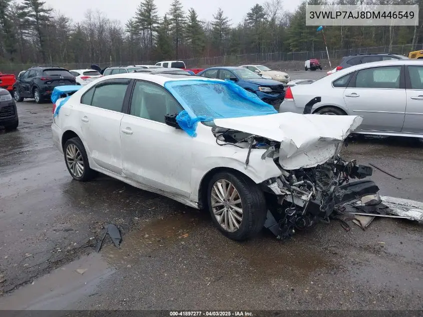3VWLP7AJ8DM446549 2013 Volkswagen Jetta 2.5L Sel