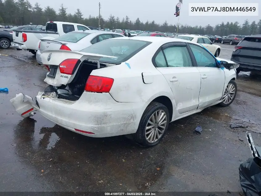 3VWLP7AJ8DM446549 2013 Volkswagen Jetta 2.5L Sel