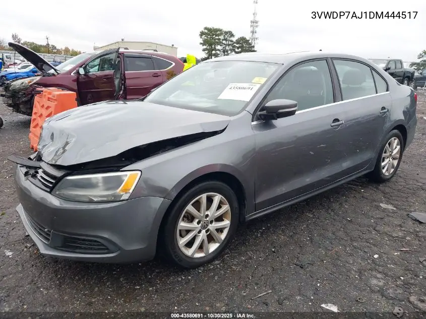 3VWDP7AJ1DM444517 2013 Volkswagen Jetta 2.5L Se