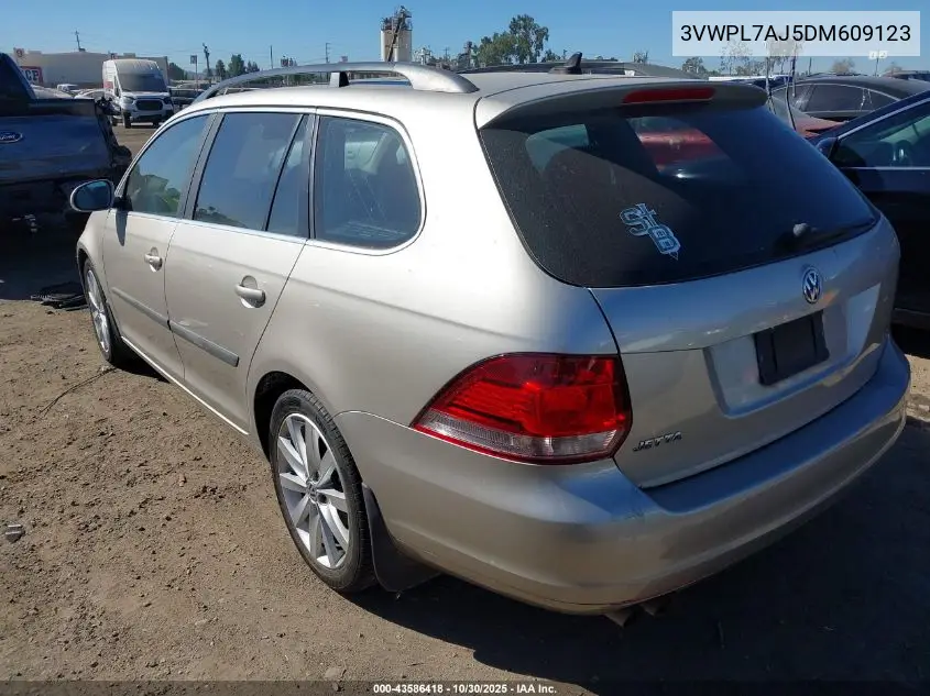 3VWPL7AJ5DM609123 2013 Volkswagen Jetta Sportwagen 2.0L Tdi