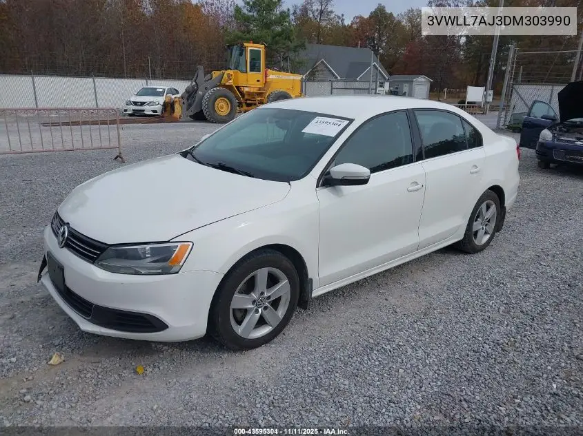 3VWLL7AJ3DM303990 2013 Volkswagen Jetta 2.0L Tdi