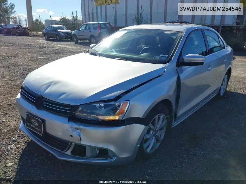 3VWDP7AJ0DM254546 2013 Volkswagen Jetta Se