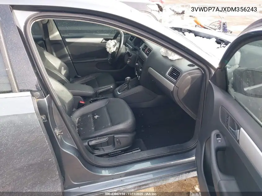 3VWDP7AJXDM356243 2013 Volkswagen Jetta Se