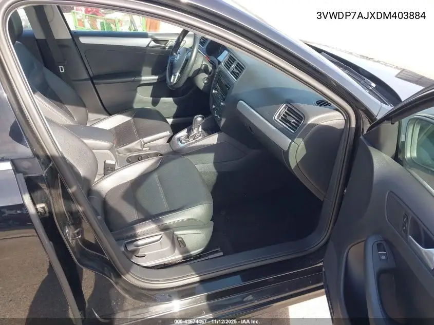 3VWDP7AJXDM403884 2013 Volkswagen Jetta Se