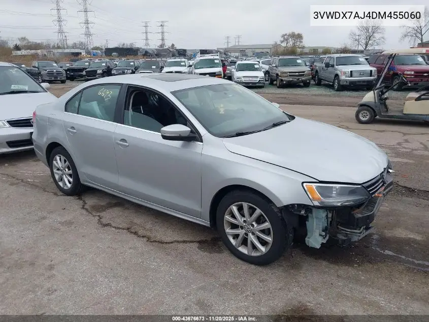 3VWDX7AJ4DM455060 2013 Volkswagen Jetta 2.5L Se