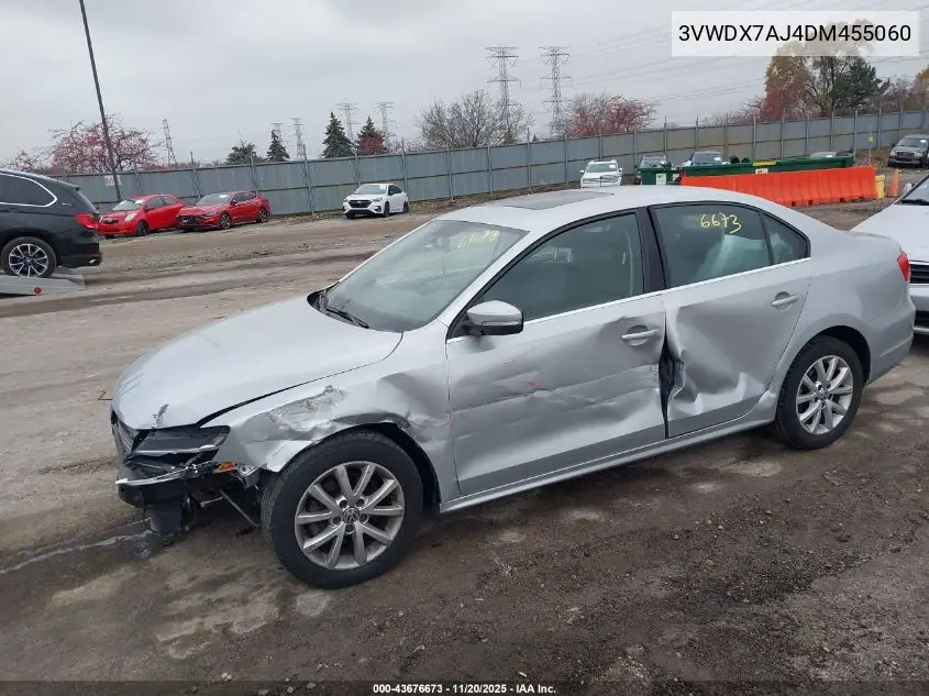 3VWDX7AJ4DM455060 2013 Volkswagen Jetta 2.5L Se
