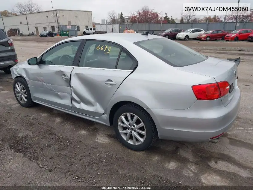 3VWDX7AJ4DM455060 2013 Volkswagen Jetta 2.5L Se