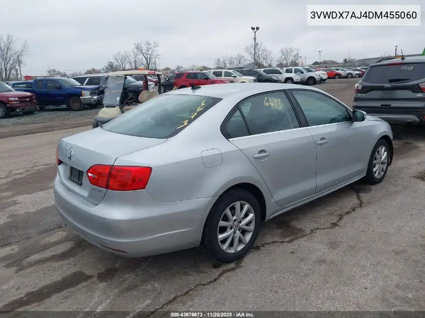 3VWDX7AJ4DM455060 2013 Volkswagen Jetta 2.5L Se