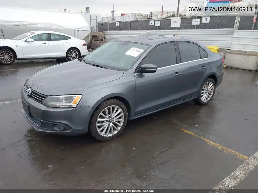 3VWLP7AJ2DM440911 2013 Volkswagen Jetta 2.5L Sel