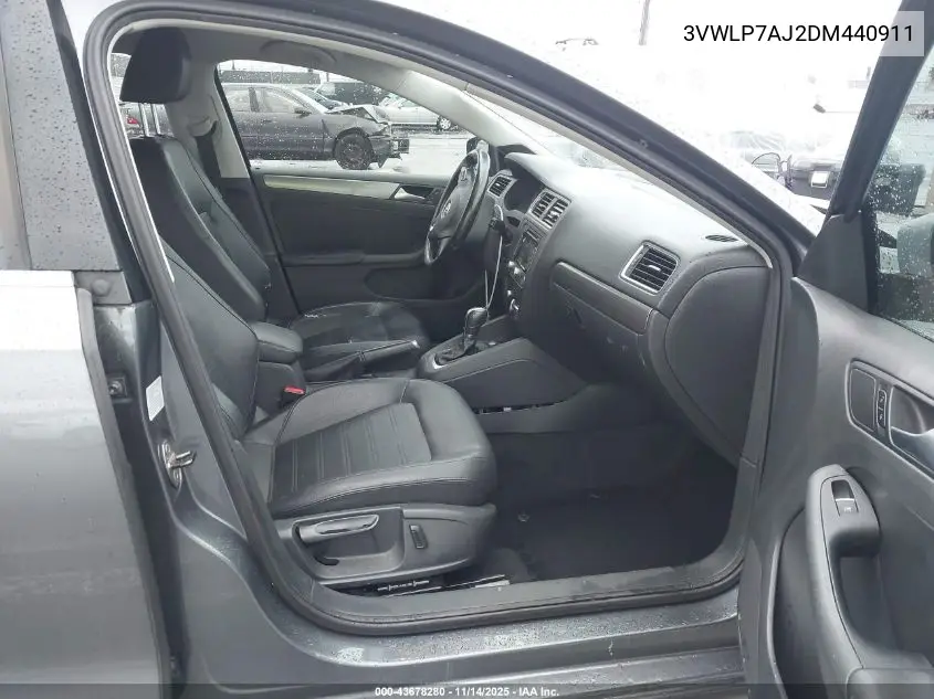 3VWLP7AJ2DM440911 2013 Volkswagen Jetta 2.5L Sel