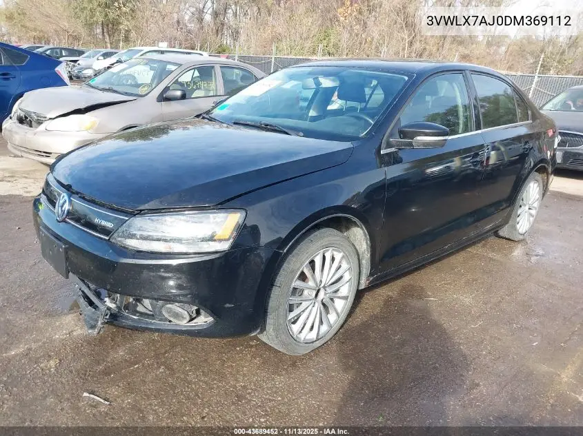 3VWLX7AJ0DM369112 2013 Volkswagen Jetta 2.5L Sel