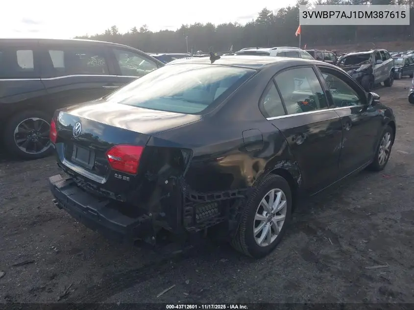 3VWBP7AJ1DM387615 2013 Volkswagen Jetta Se