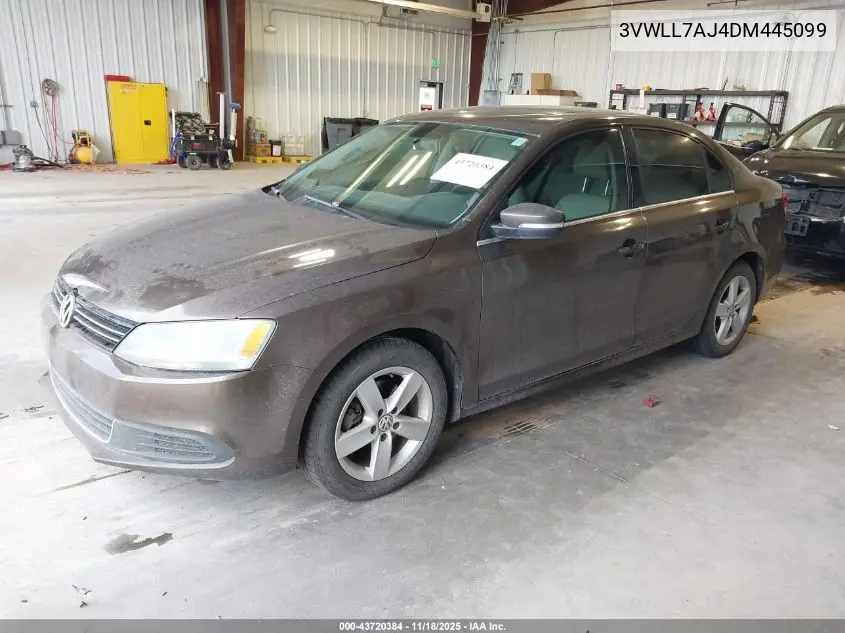 3VWLL7AJ4DM445099 2013 Volkswagen Jetta 2.0L Tdi