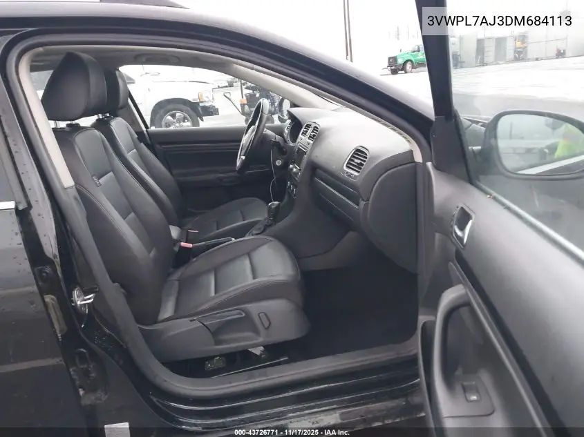 3VWPL7AJ3DM684113 2013 Volkswagen Jetta Sportwagen 2.0L Tdi