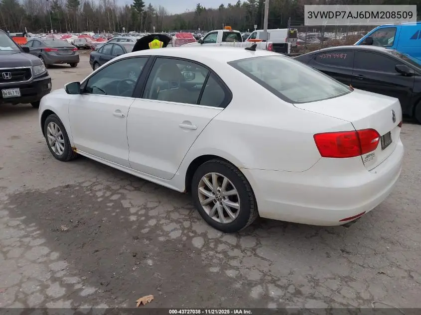 3VWDP7AJ6DM208509 2013 Volkswagen Jetta Se