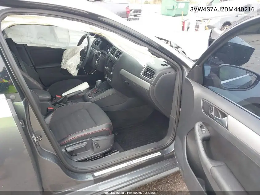 3VW4S7AJ2DM440216 2013 Volkswagen Jetta Gli