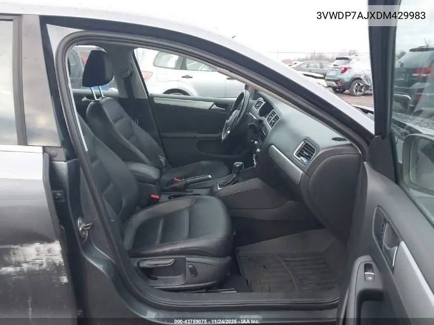 3VWDP7AJXDM429983 2013 Volkswagen Jetta 2.5L Se