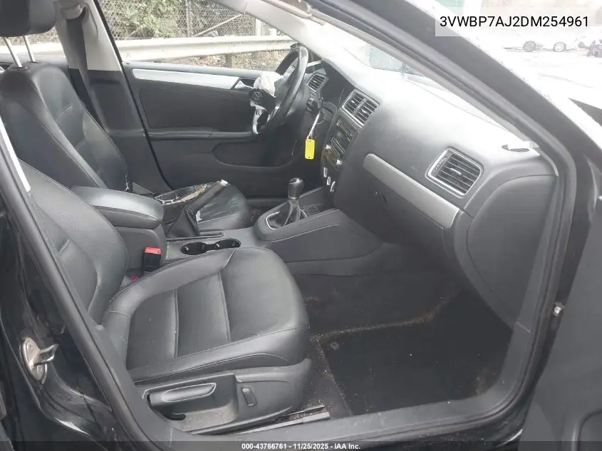 3VWBP7AJ2DM254961 2013 Volkswagen Jetta 2.5L Se