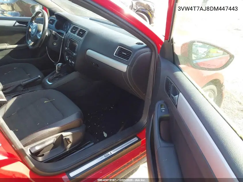 3VW4T7AJ8DM447443 2013 Volkswagen Jetta Gli