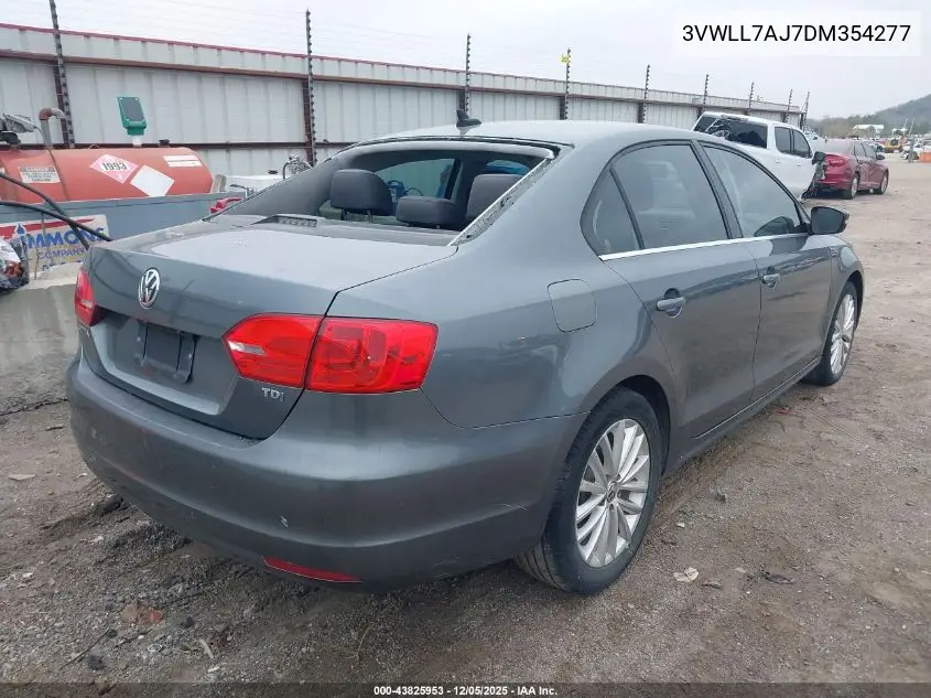 3VWLL7AJ7DM354277 2013 Volkswagen Jetta 2.0L Tdi
