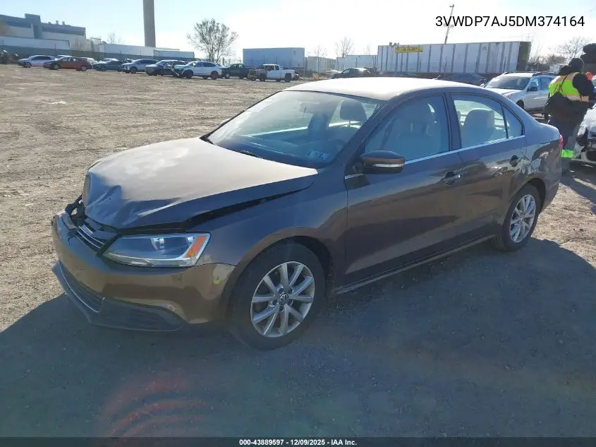 3VWDP7AJ5DM374164 2013 Volkswagen Jetta Se