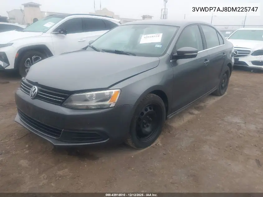 3VWDP7AJ8DM225747 2013 Volkswagen Jetta 2.5L Se