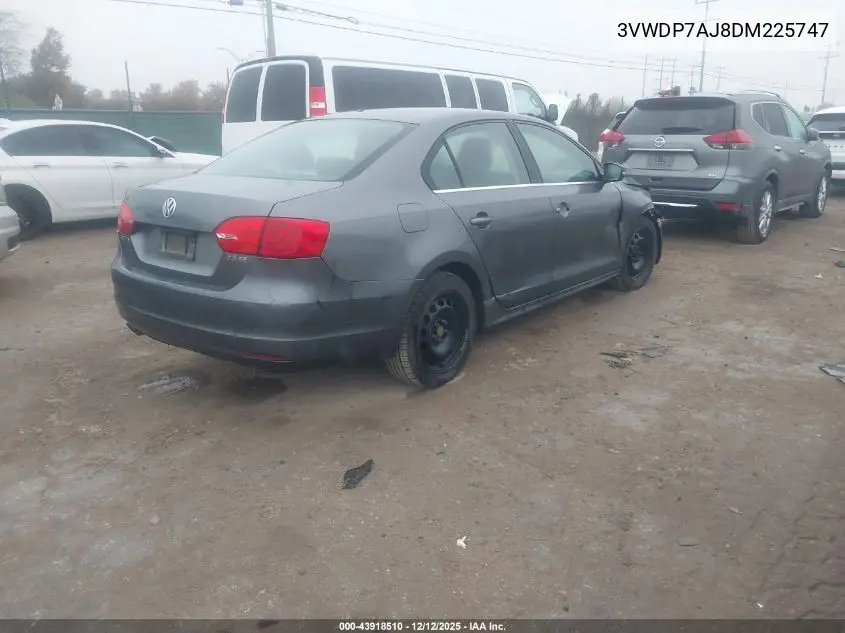 3VWDP7AJ8DM225747 2013 Volkswagen Jetta 2.5L Se