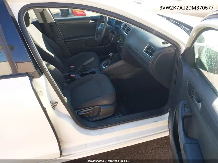 3VW2K7AJ2DM370577 2013 Volkswagen Jetta 2.0L S