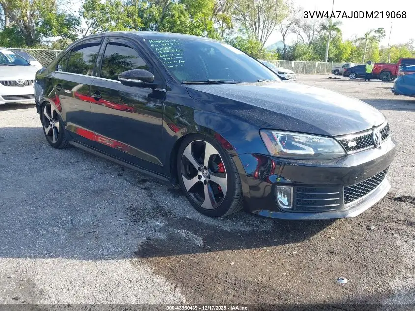 3VW4A7AJ0DM219068 2013 Volkswagen Jetta Gli