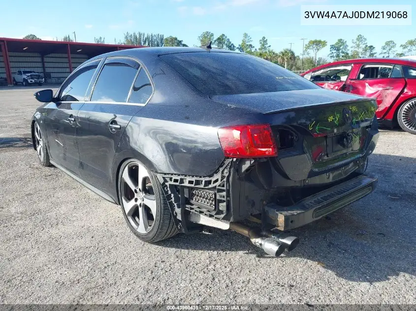 3VW4A7AJ0DM219068 2013 Volkswagen Jetta Gli