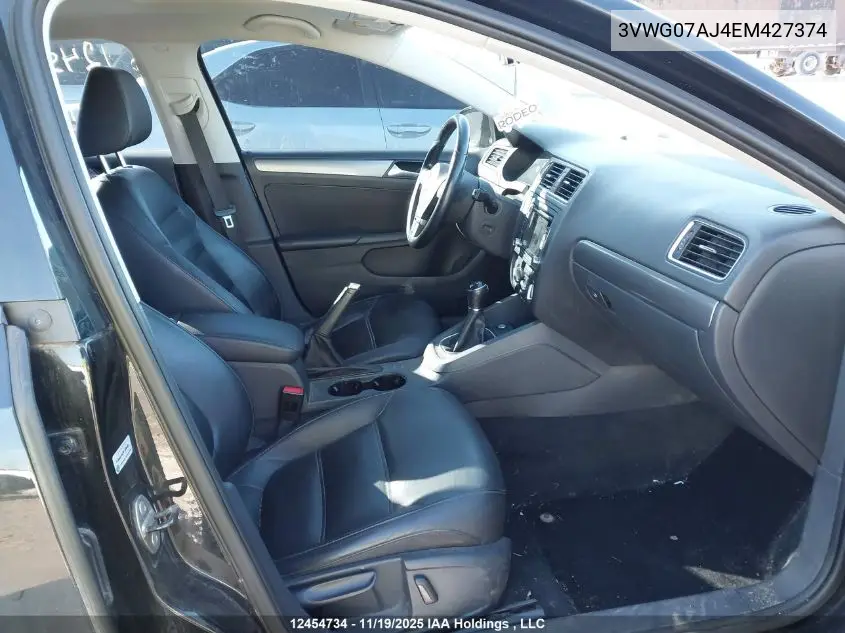 3VWG07AJ4EM427374 2014 Volkswagen Jetta 1.8 Tsi Highline