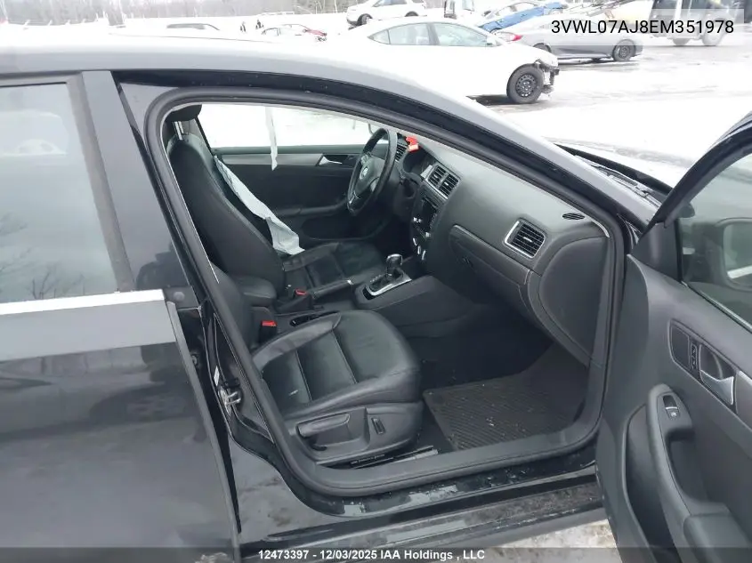 3VWL07AJ8EM351978 2014 Volkswagen Jetta 1.8 Tsi Highline