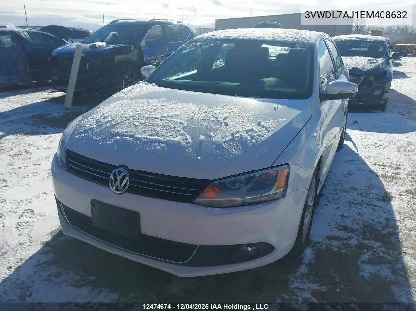 3VWDL7AJ1EM408632 2014 Volkswagen Jetta Tdi