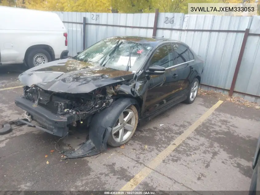 3VWLL7AJXEM333053 2014 Volkswagen Jetta 2.0L Tdi