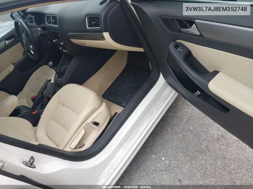 3VW3L7AJ8EM352748 2014 Volkswagen Jetta 2.0L Tdi