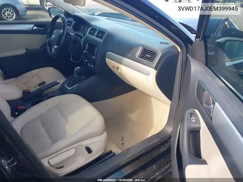 3VWD17AJ0EM399945 2014 Volkswagen Jetta 1.8T Se