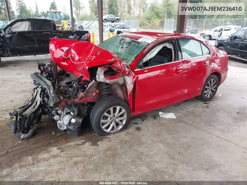 3VWD07AJ9EM236410 2014 Volkswagen Jetta 1.8T Se